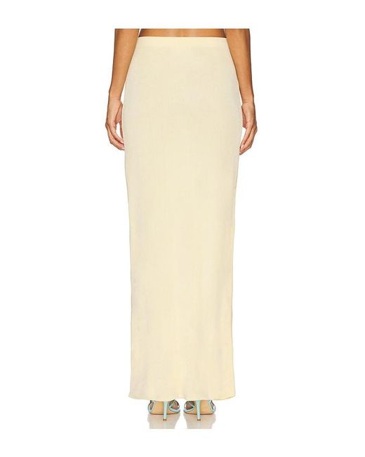 Lovers + Friends White Elsy Maxi Skirt