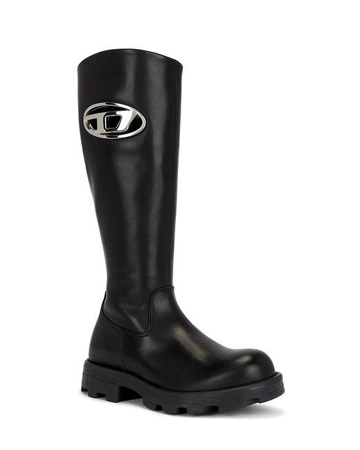 DIESEL Black Boot Dhammer