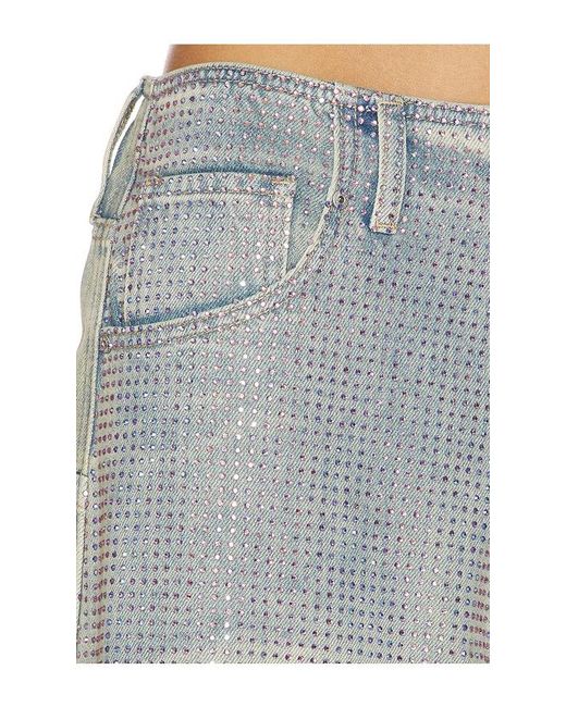 AFRM Gray Prescott Barrel Jeans
