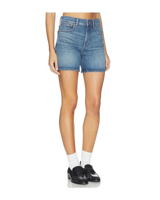 Madewell Blue Perfect Vintage Shorts