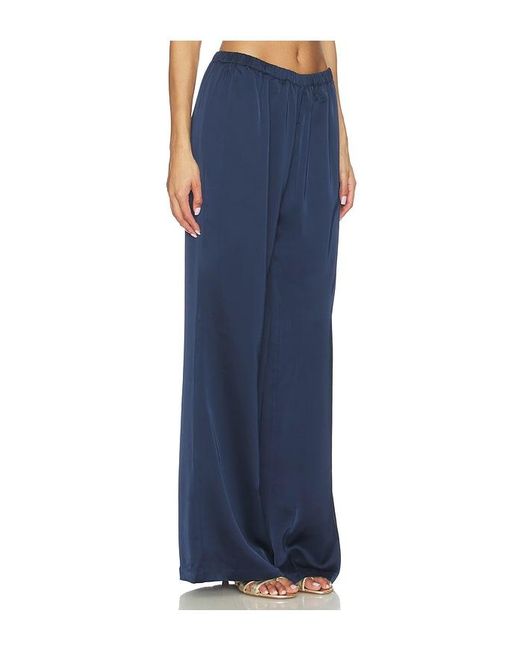 Amanda Uprichard Blue Mariko Pant