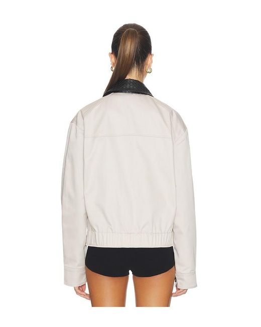 MORE TO COME White Huntleigh Jacket