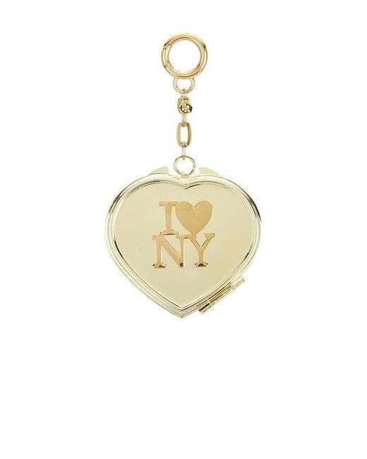 petit moments Metallic I Love Ny Pill Case Keychain