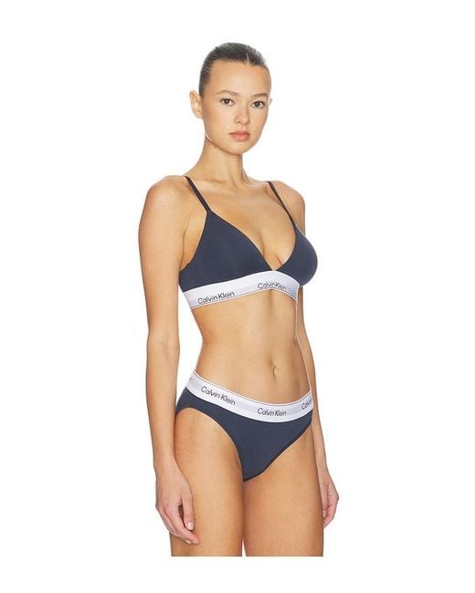 Calvin Klein Multicolor Lightly Lined Triangle Bra