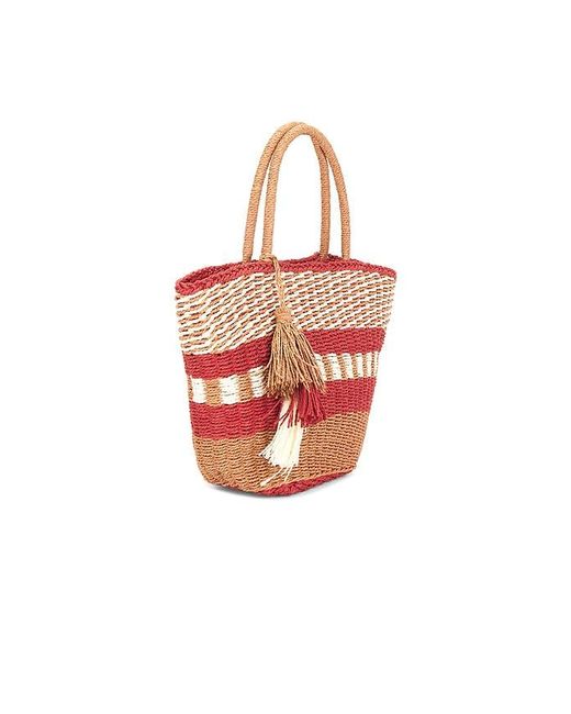 Nikki Beach Red Mallorca Tote Bag