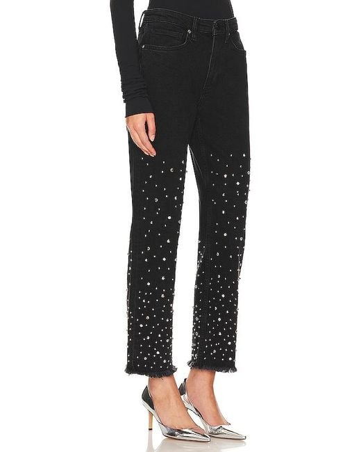 Evie studded jean AllSaints de color Black