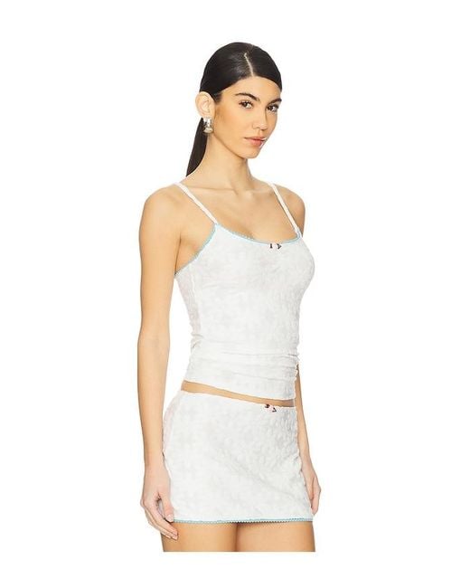 Tyler McGillivary White Colette Tank Top