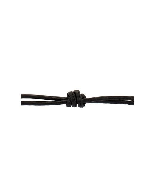 BaubleBar Black Cord Pendant Necklace