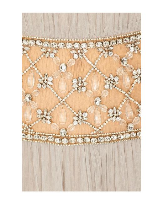 retroféte White Kreeli Embellished Dress