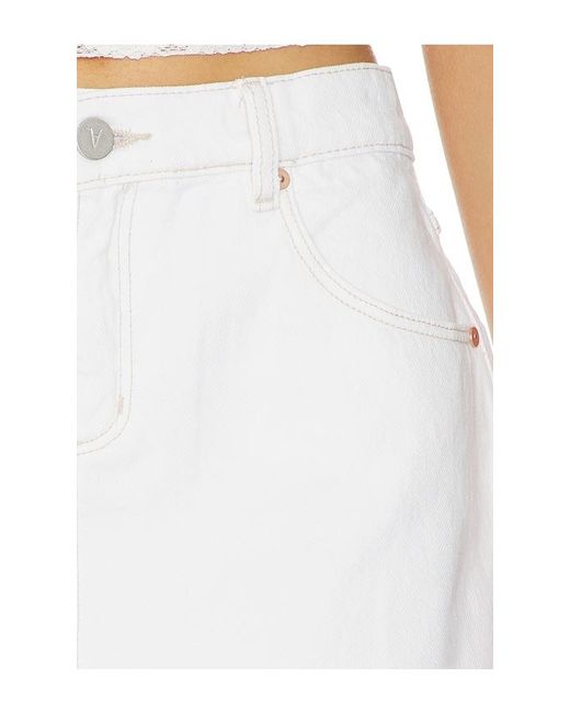 A.Brand White 99 Skirt