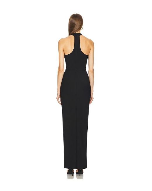 Michael Costello Black X Revolve Daija Gown