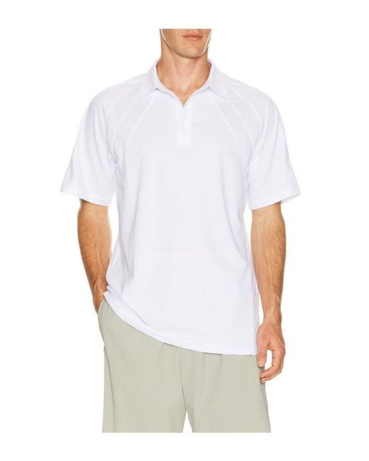 Students Golf White Arndt Short Sleeve Polo Shirt for men