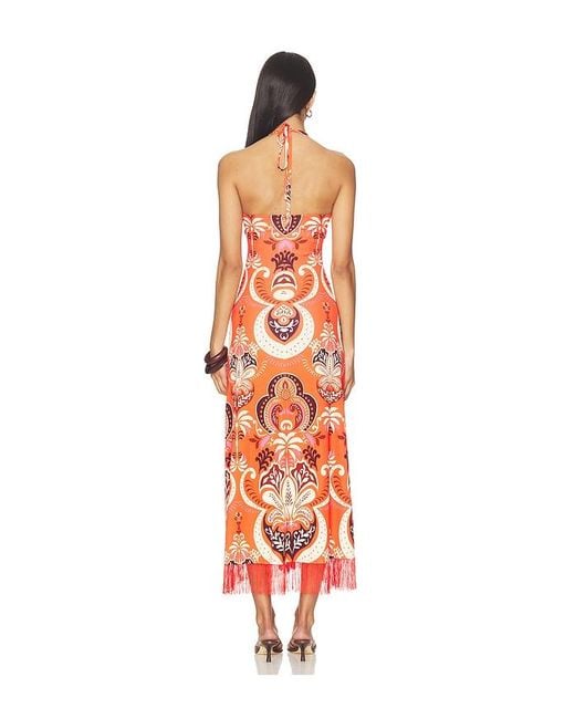 Cara Cara Red Shelter Island Dress