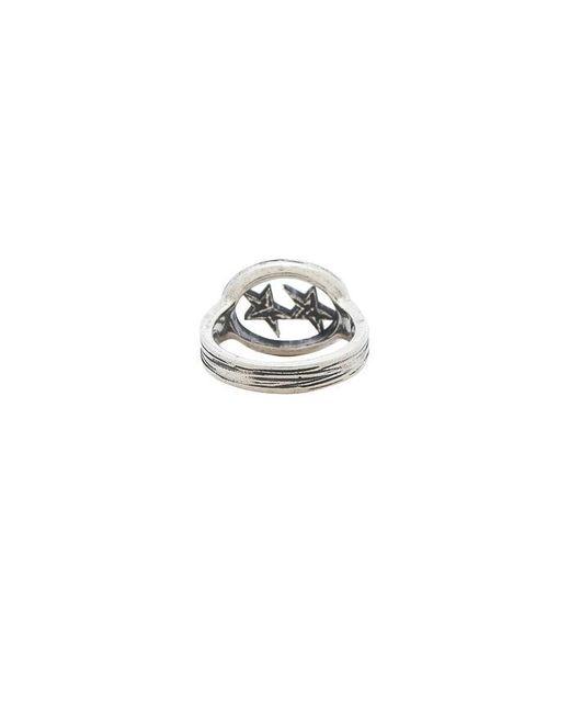 Twojeys Ring Mini in Metallic für Herren