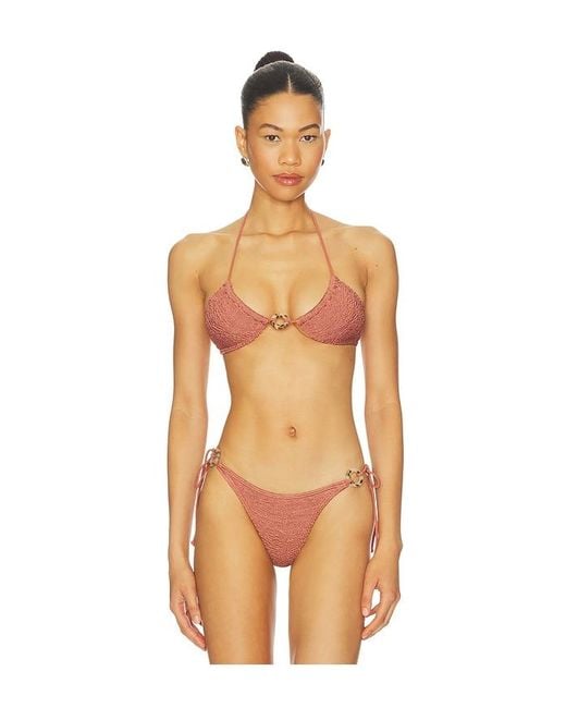 Bondeye Orange Ring Ingrid Triangle Bra