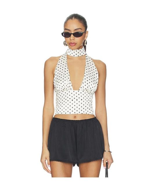 MAJORELLE Blue Marina Top
