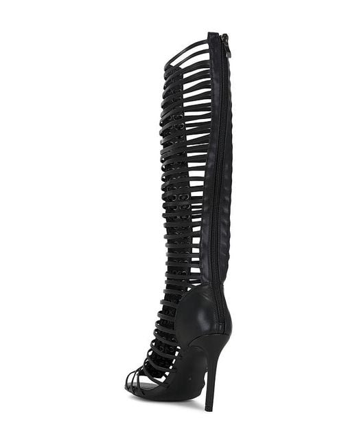 Nii HAI Black Lock Up Heel