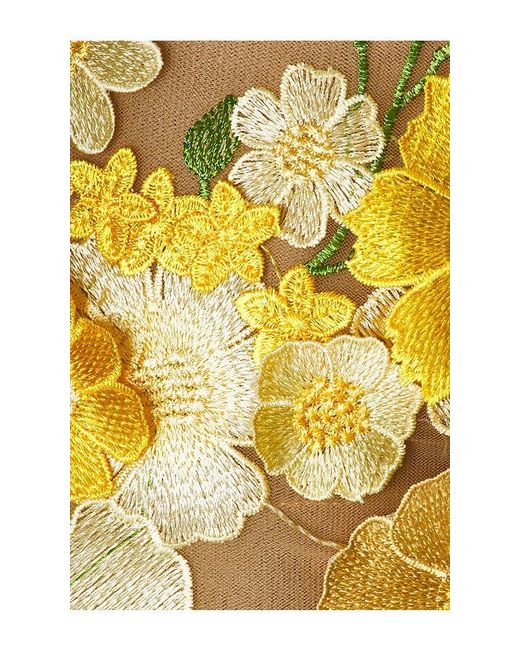 Bronx and Banco Yellow Jasmine Maraya Mini Dress