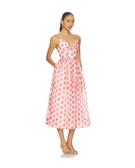 Cara Cara Pink Pero Midi Dress