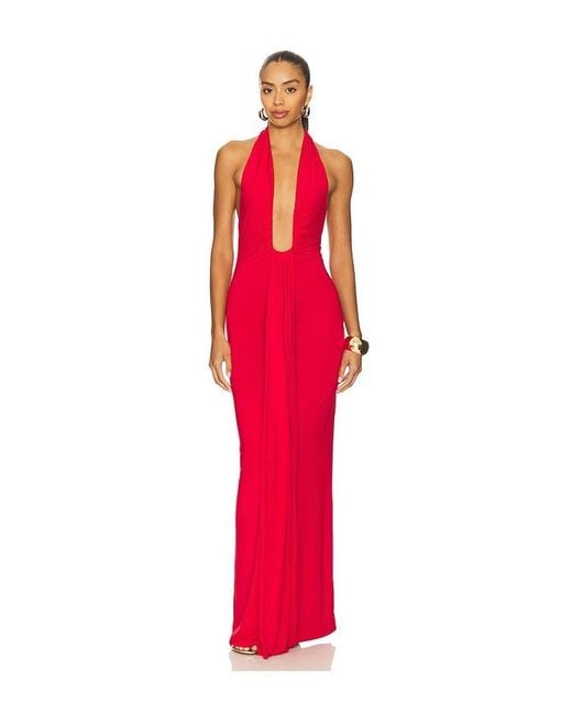Lovers + Friends Red Antoinette Gown