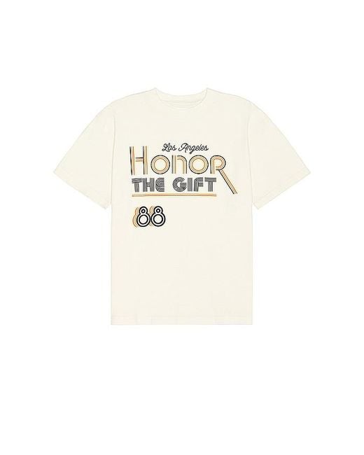 Honor The Gift Natural A-spring Retro Honor Tee for men