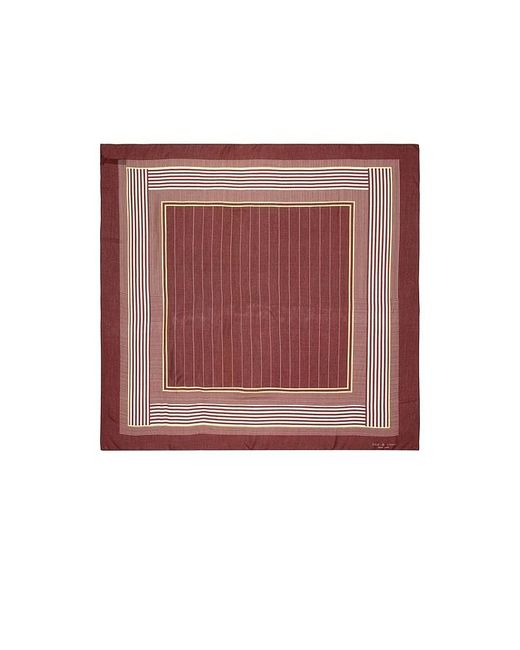 Rag & Bone Brown Pin Stripe Scarf