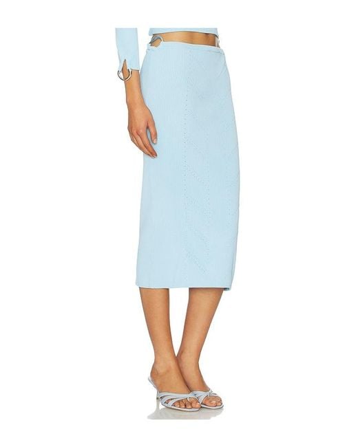 OSIS STUDIO Blue Lux Skirt