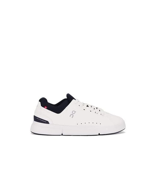 On Shoes White The Roger Advantage Sneakers for men
