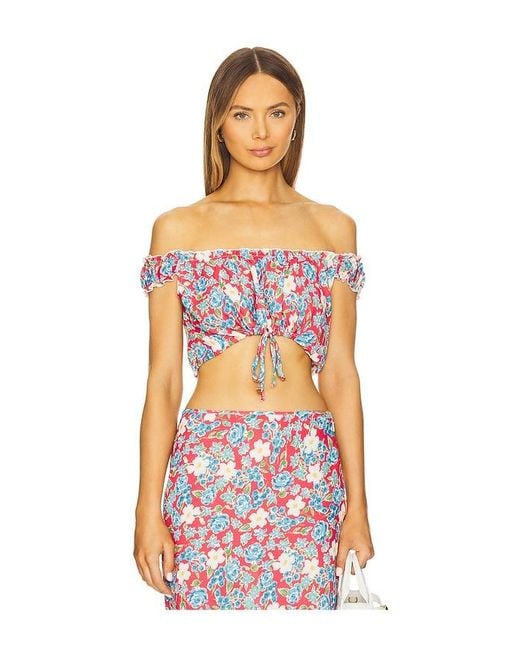 Bella Venice Izzy トップ Red