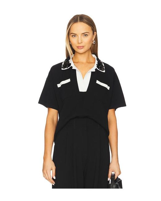 Essentiel Antwerp Black Hoiseau Polo