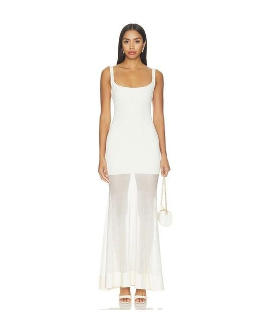 SER.O.YA White Inga Knit Dress