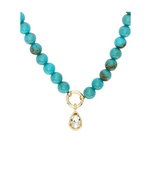 BaubleBar Blue Janette Necklace