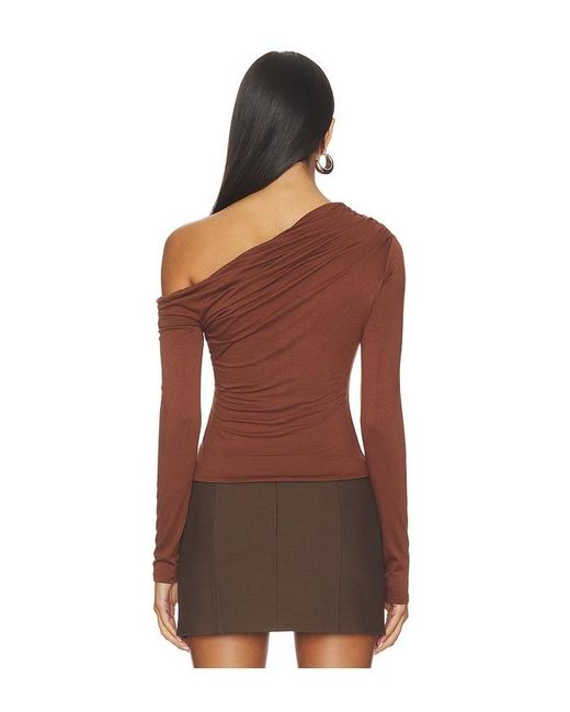 AFRM Brown Bria Top