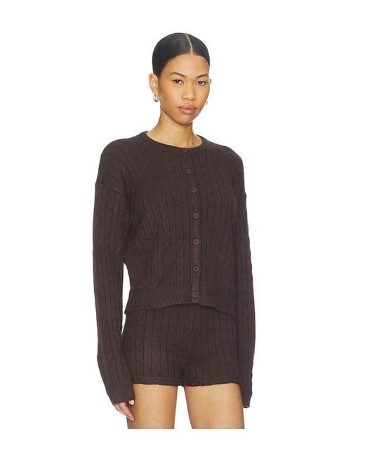 Show Me Your Mumu Brown X Revolve Throw On Cardigan