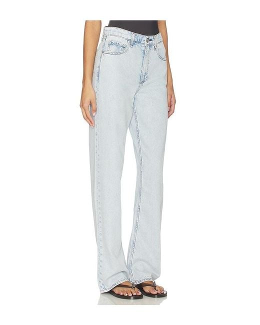 Rag & Bone Blue Featherweight Shea Full Straight