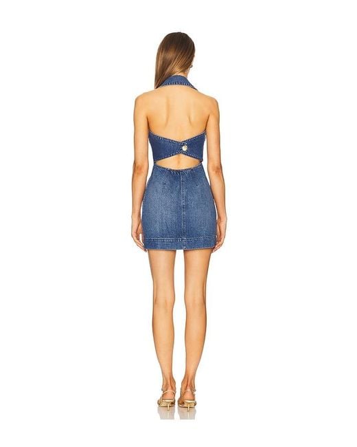 Vestido Darien En Color Azul Talla (También En Xs, S, M, Xl) Show Me Your Mumu de color Blue