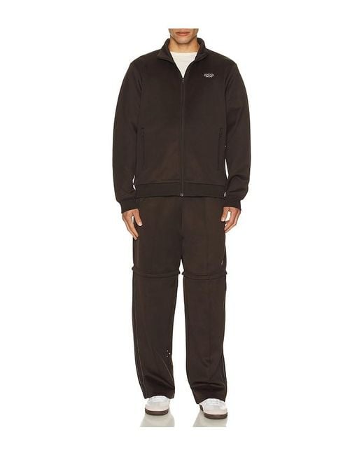 Pop Trading Co. Brown Pub Track Jacket for men