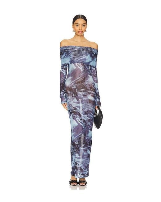 superdown Blue Karasi Maxi Dress
