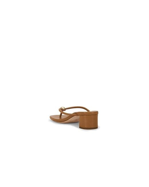 Loeffler Randall White Odessa Heeled Sandal