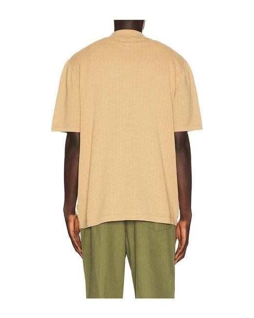 Rhythm Textured Knit Shirt in Multicolor für Herren