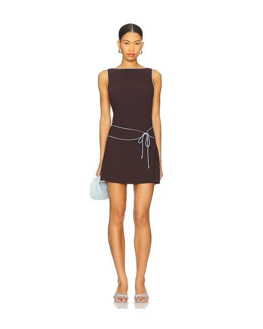 Amanda Uprichard Black X Revolve Scotlyn Dress
