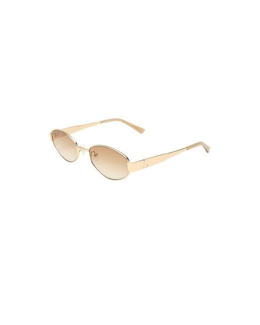 Luv Lou White The Boston Sunglasses