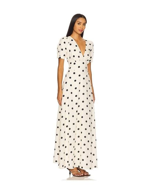MORE TO COME White Devin Maxi Dress