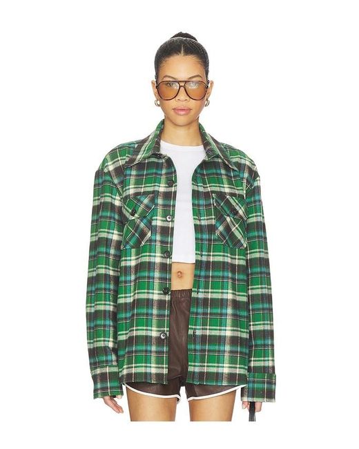 SPRWMN Green Shacket
