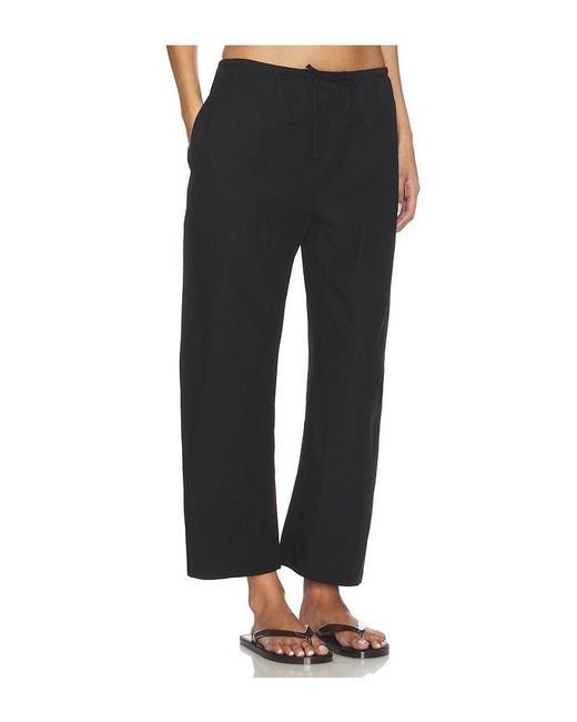 Leset Black Kyoto Carpenter Pant