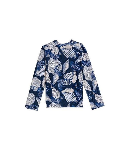 Agua Bendita Blue Noah Sereia Swim Shirt