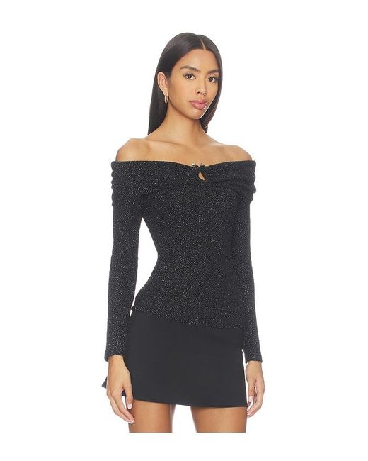 Ba&sh Black Bai Top
