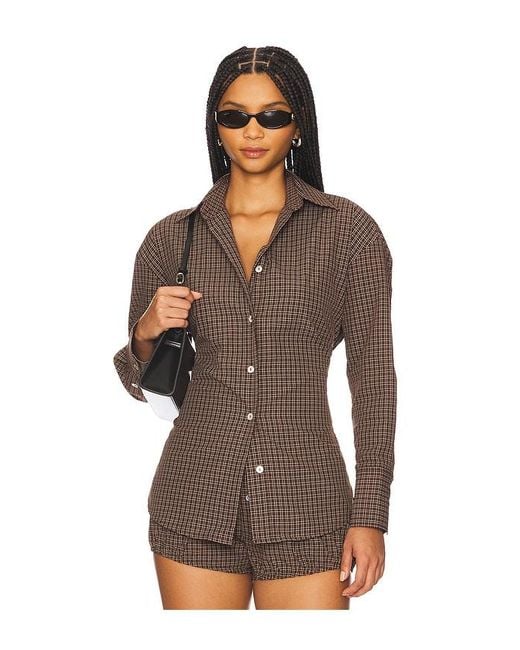 Nia Jules トップ Brown