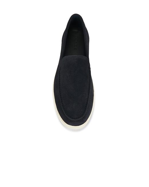 Vince Black Sonoma Suede Loafer for men
