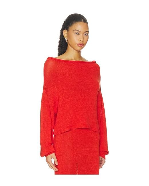 SER.O.YA Red Serafina Sweater